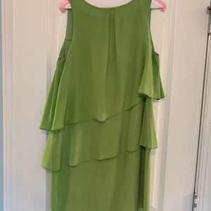 Green silk Julie Dillon size 6 dress